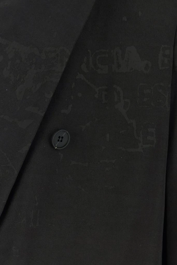 Diesel Black stretch acetate J-Pekka blazer 5