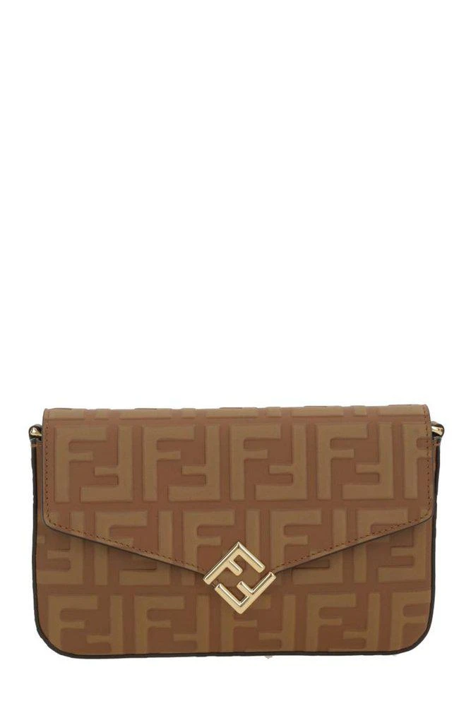 Fendi Fendi FF Diamonds Chain-Linked Wallet