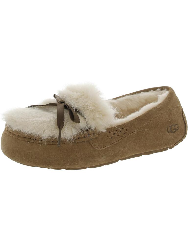 UGG Tazz Womens Suede Moccasin Slippers
