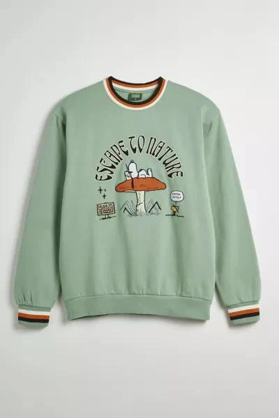Parks Project Parks Project X Peanuts Escape To Nature Crew Neck Sweatshirt 1