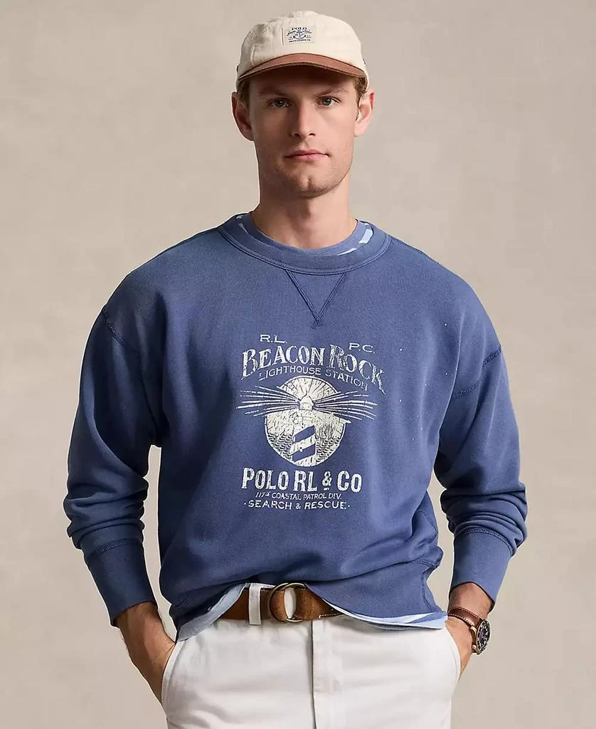 Ralph Lauren Men's Vintage-Fit Fleece Graphic Sweatshirt 1