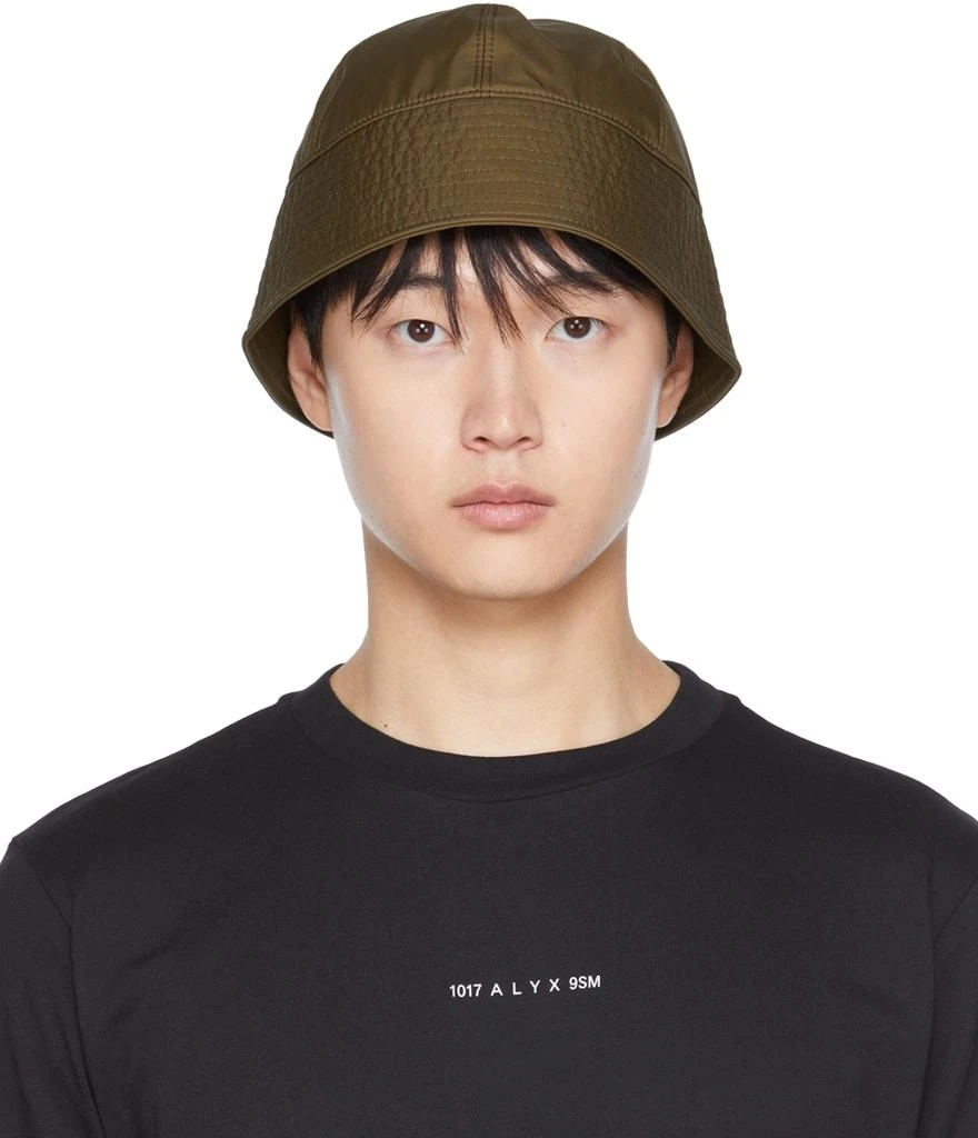 1017 ALYX 9SM SSENSE Exclusive Khaki Bucket Hat 1