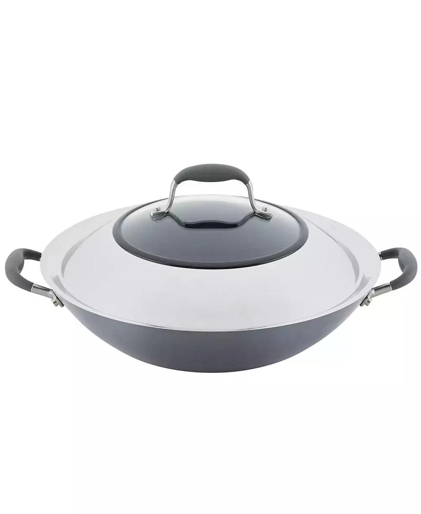 Anolon Advanced Home Hard-Anodized Nonstick Wok with Side Handles, 14" 1