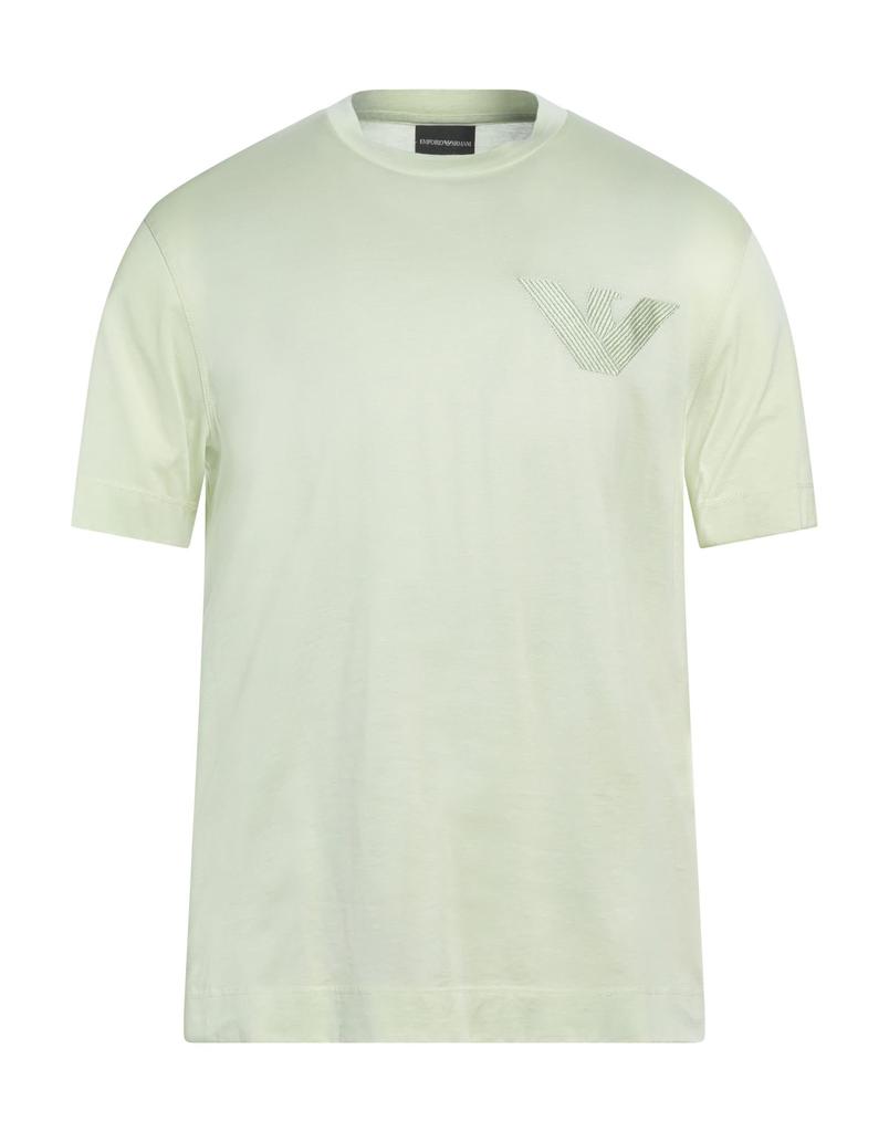 Tシャツ・カットソー EMPORIO ARMANI Men T Shirts EM001026 AF13669M9058 Green Emporio Armani EA7 T-Shirt Sweatshirt Man Green 6YPTC1PJH7Z