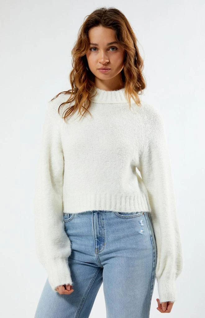 Glamorous Cropped Knit Sweater 1