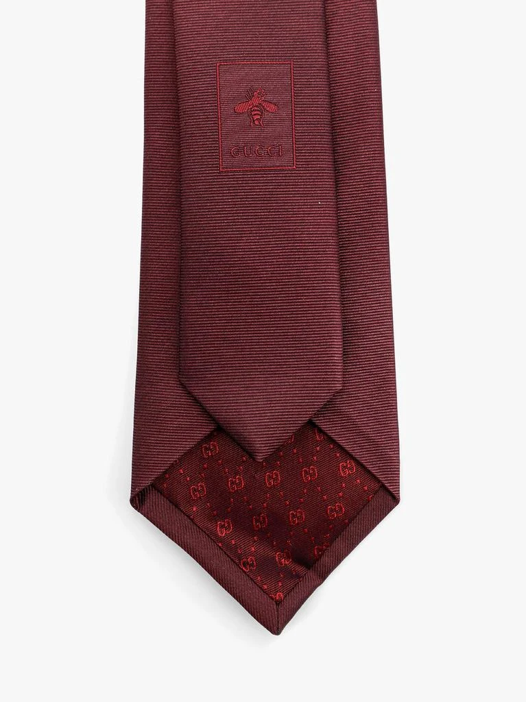 Gucci Silk tie with Lord detail 3