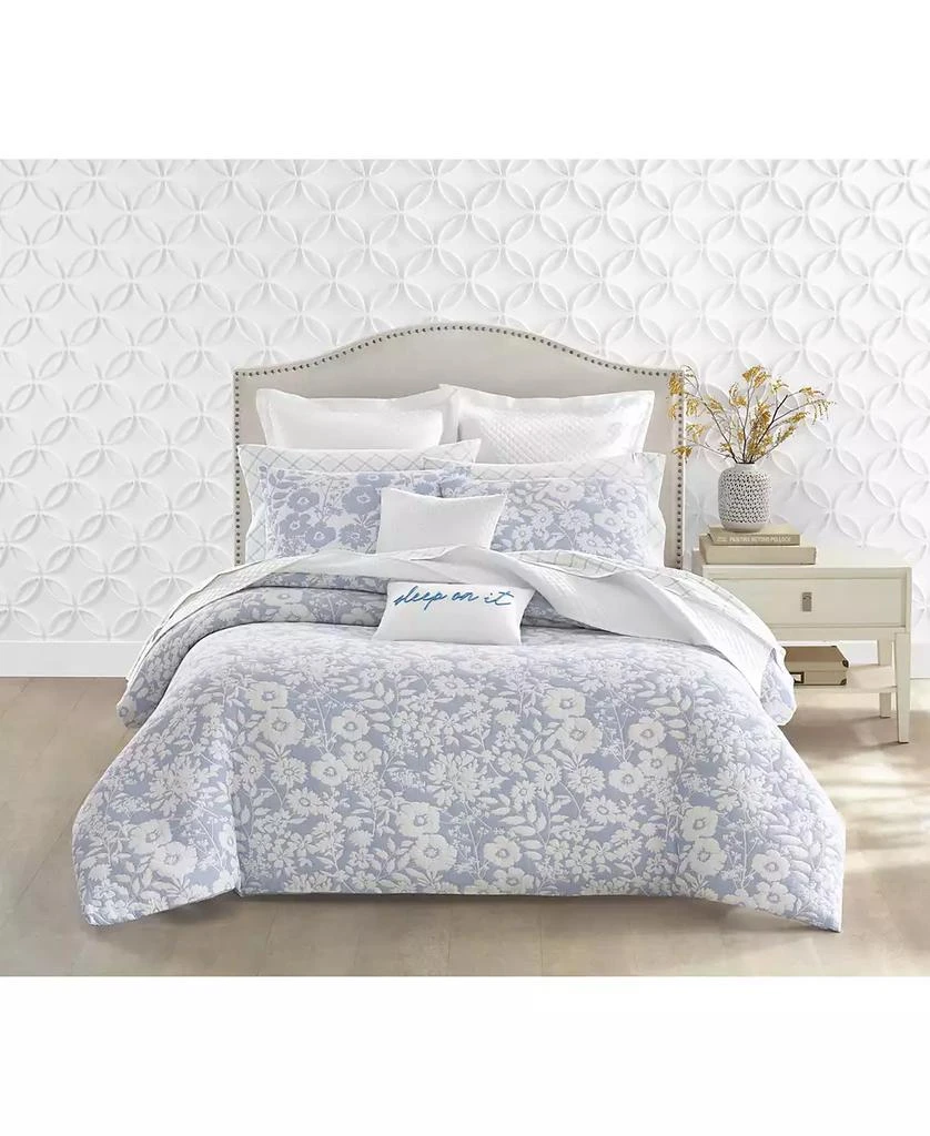 Charter Club Silhouette Floral 2-Pc. Duvet Cover Set, Twin, Exclusively at Macy’s 7