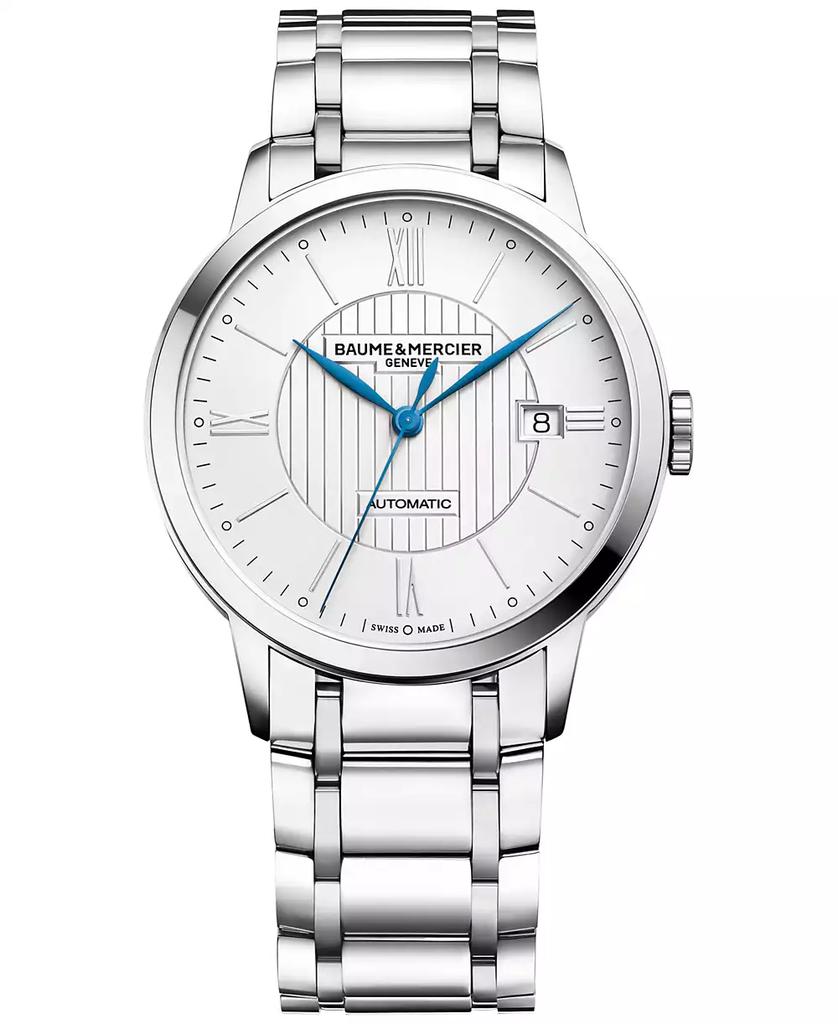 Baume & Mercier Men's Swiss Automatic Classima Stainless Steel Bracelet Watch 40mm M0A10215