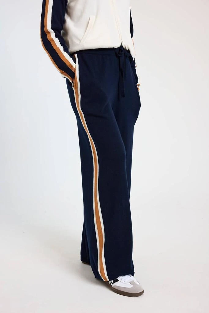 Brodie Cashmere Brodie Cashmere - Valerie Stripe Wide Leg Pant