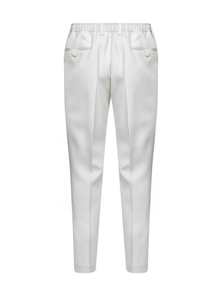 Dolce 
Gabbana DOLCE 
GABBANA | Light beige wool poplin trousers | Man | 48 2