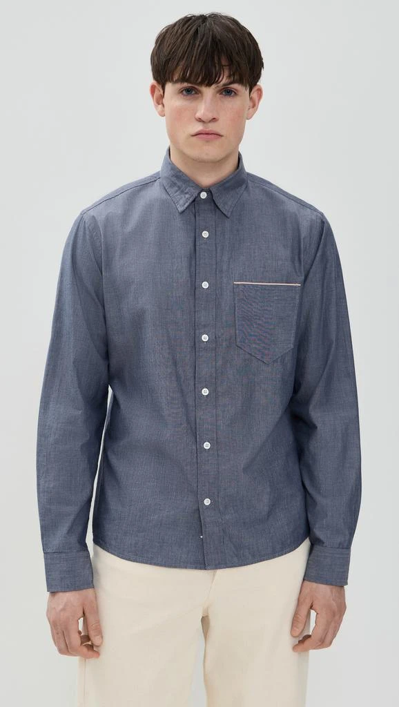 Billy Reid Msl 1-Pocket Shirt 6