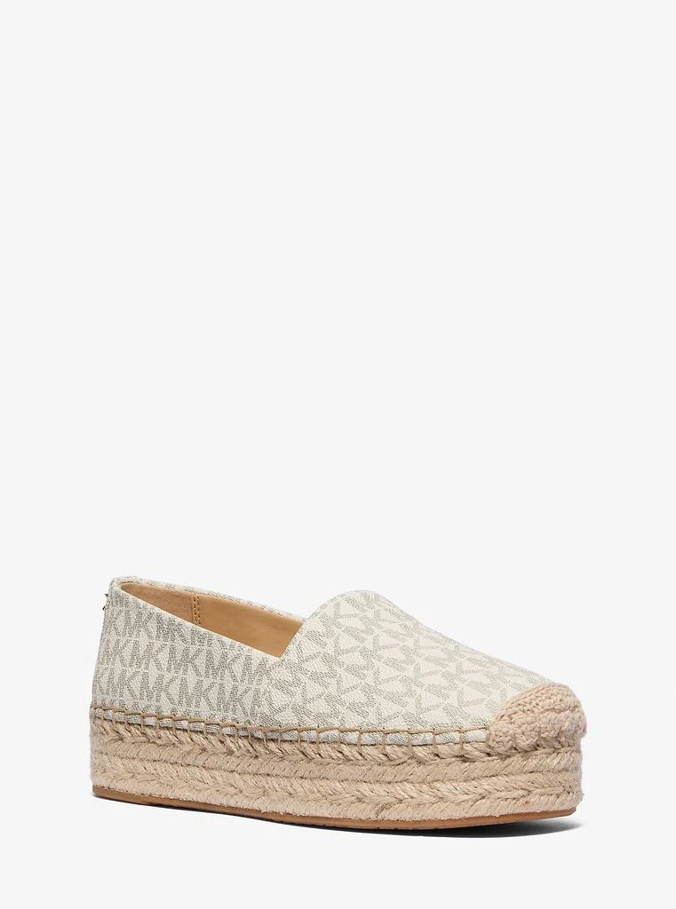 Michael Kors Lynn Signature Logo Platform Espadrille 1