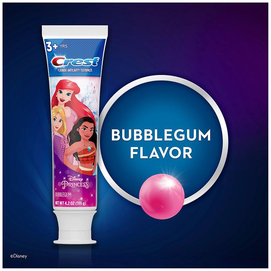 Crest Kids Toothpaste, featuring Disney Princesses Bubblegum