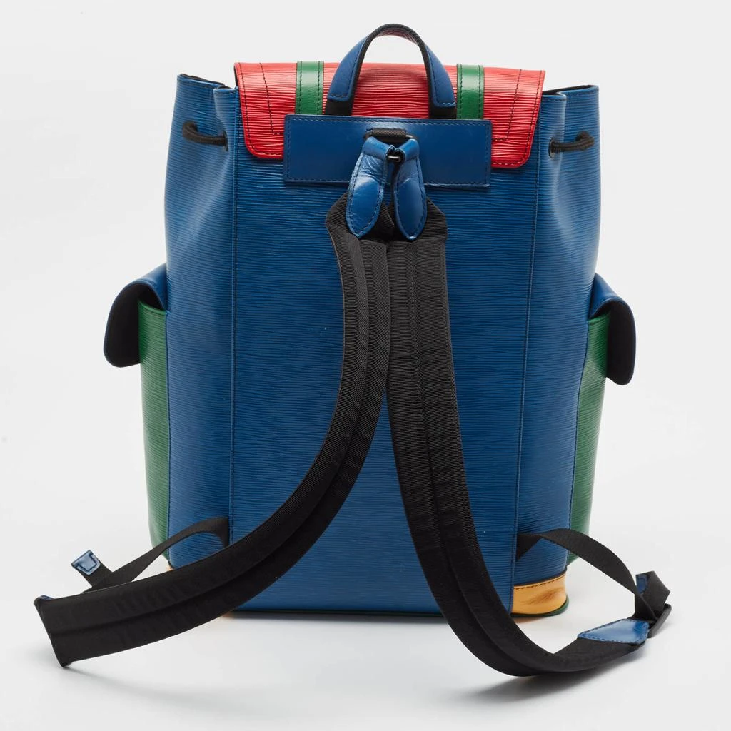 Louis Vuitton Louis Vuitton Multicolor Epi Leather Christopher MM Backpack 4
