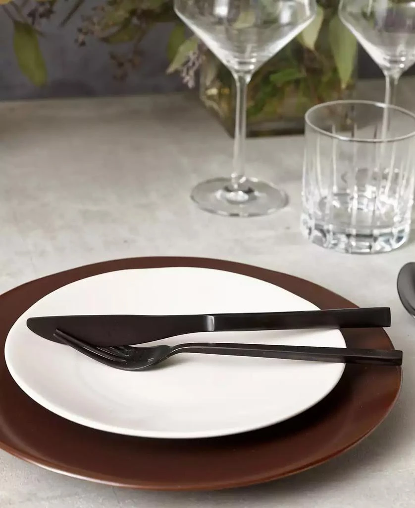 Fortessa Arezzo Brushed Black 5pc Place Setting 7