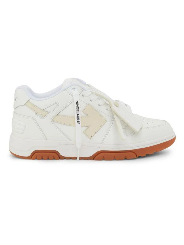 Of Office Off White Saks Out Of Office Leather Sneakers – On Sale