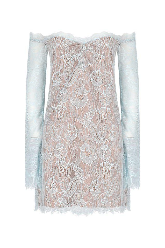 retrofête Retrofete Aino Off-Shoulder Lace Dress 1