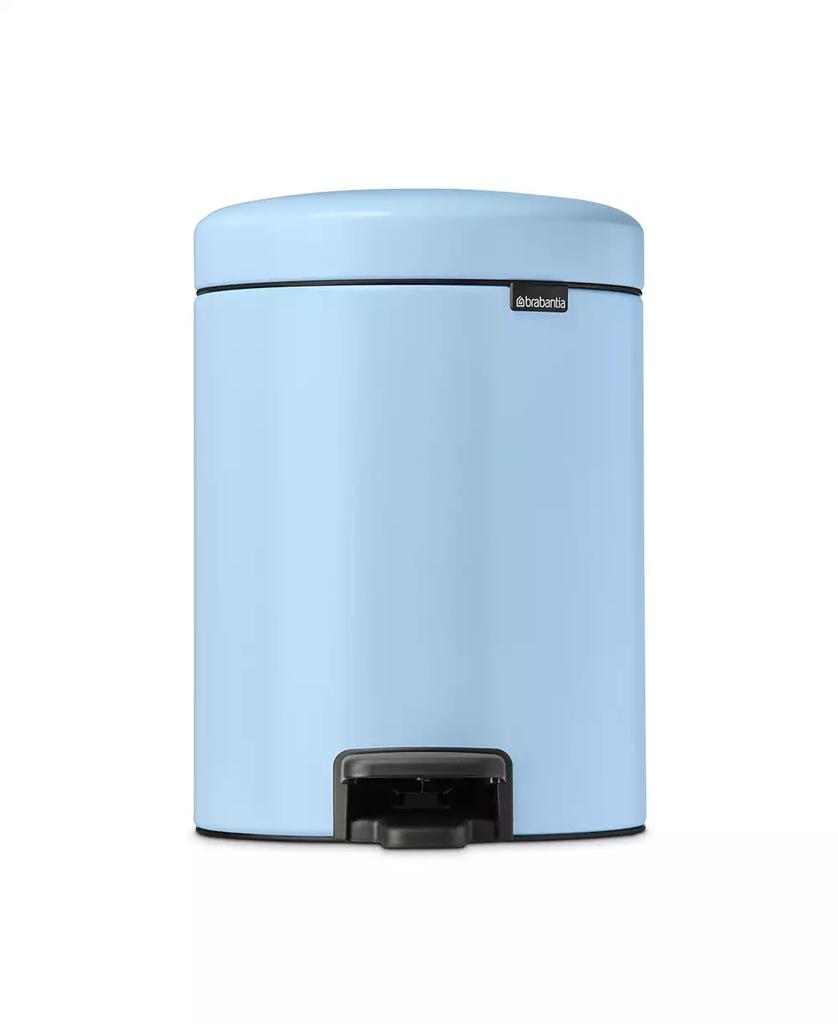 Brabantia New Icon Step on Trash Can, 1.3 Gallon, 5 Liter