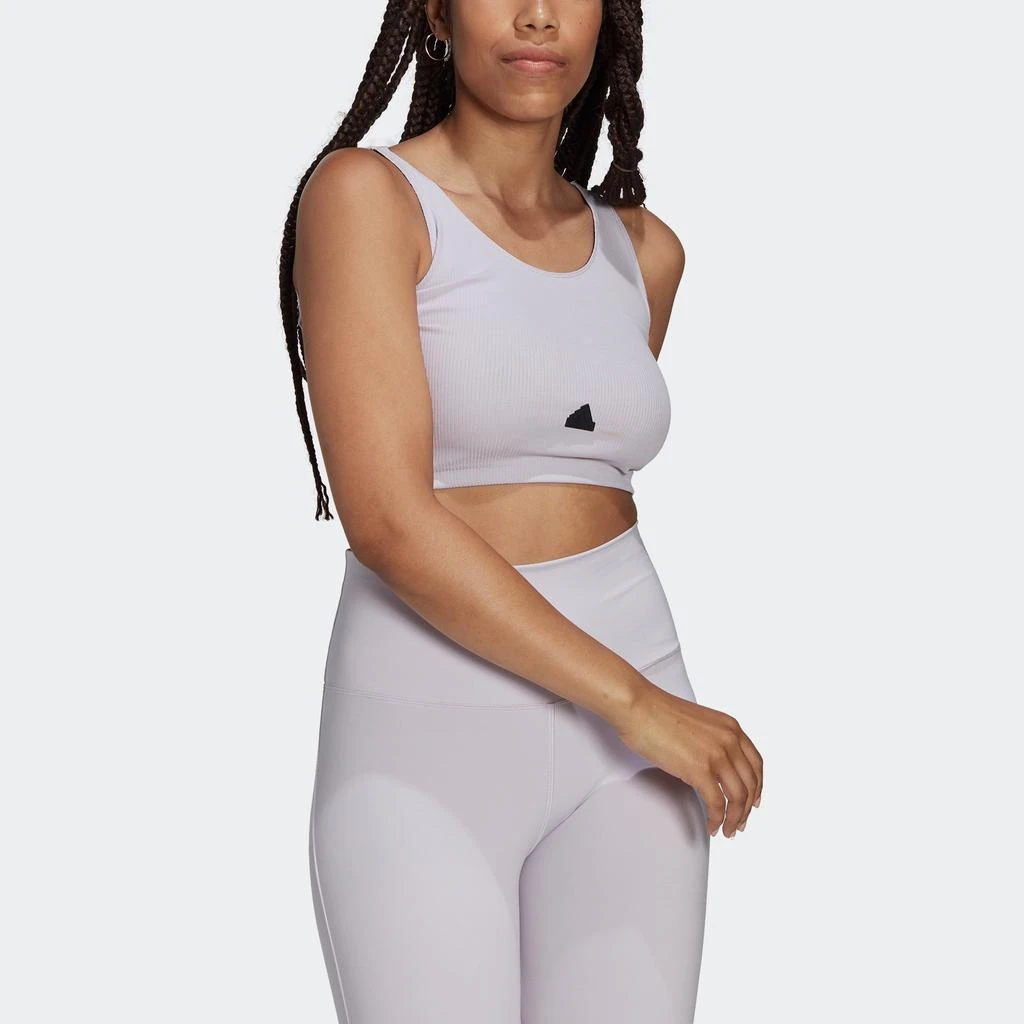 adidas Women's adidas Rib Cropped Top