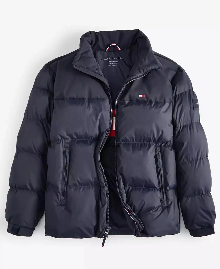 Tommy Hilfiger Men's Mixed-Media Puffer Jacket 5