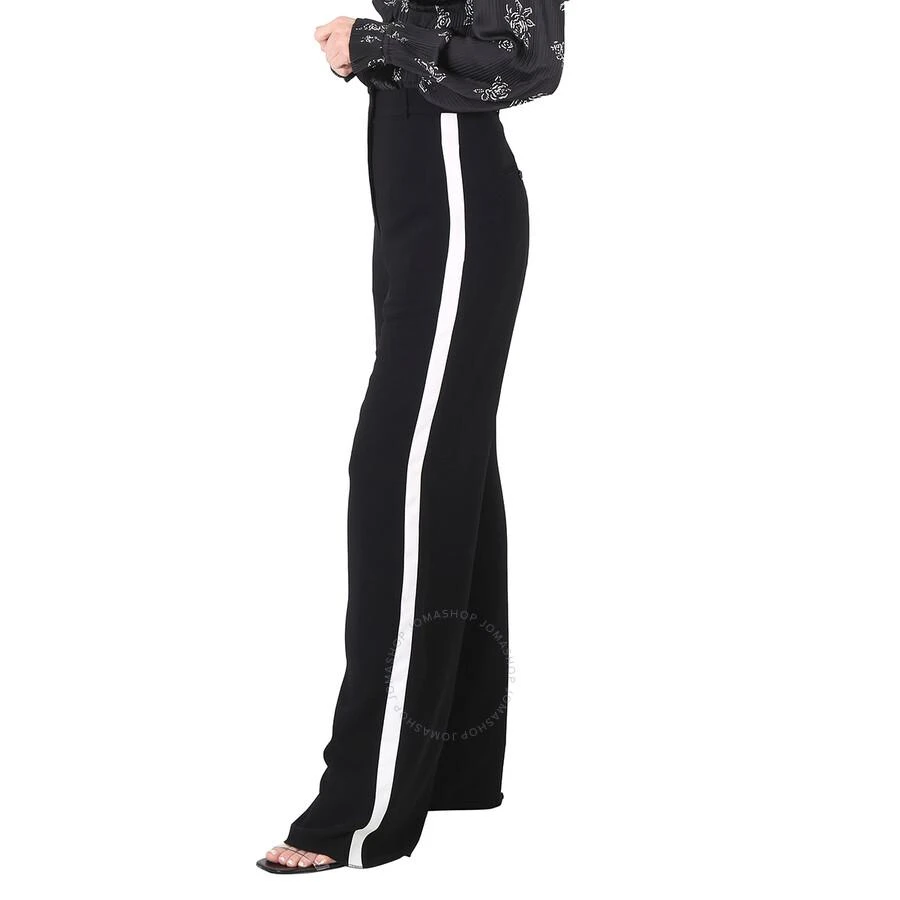 Burberry Ladies Pants Black Highwaist Wide Leg Trousers 3