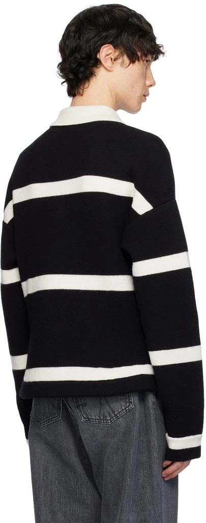 JW Anderson Black Structured Polo 3