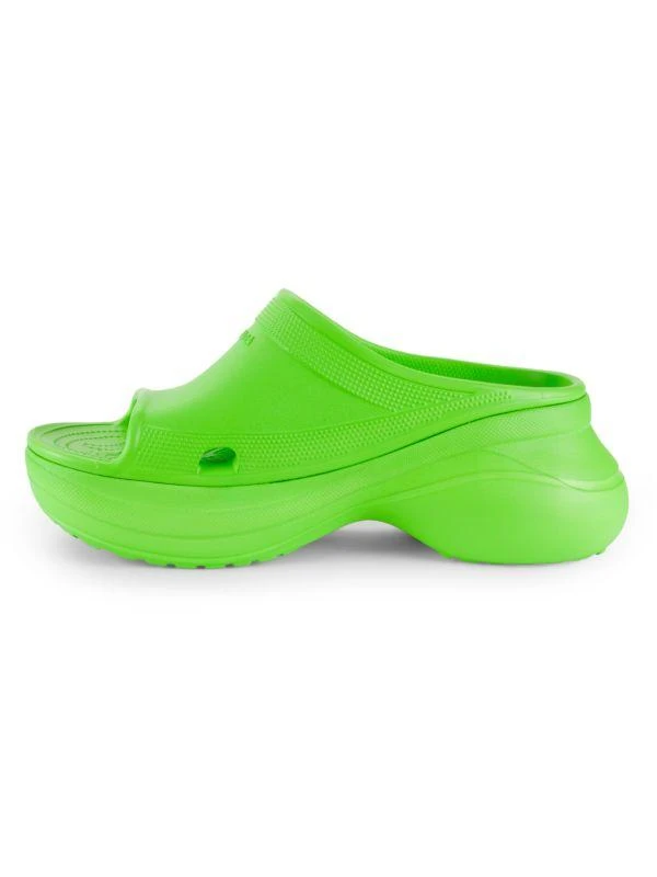Balenciaga Logo Platform Slides 4