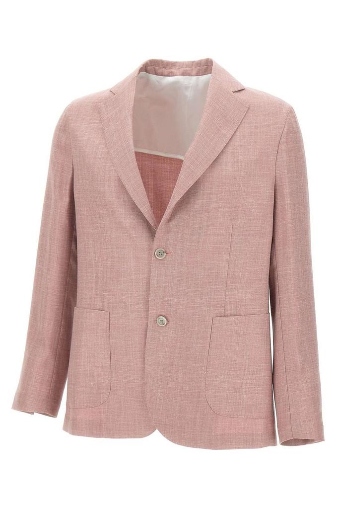 BARBA Barba Herringbone Blazer Jacket