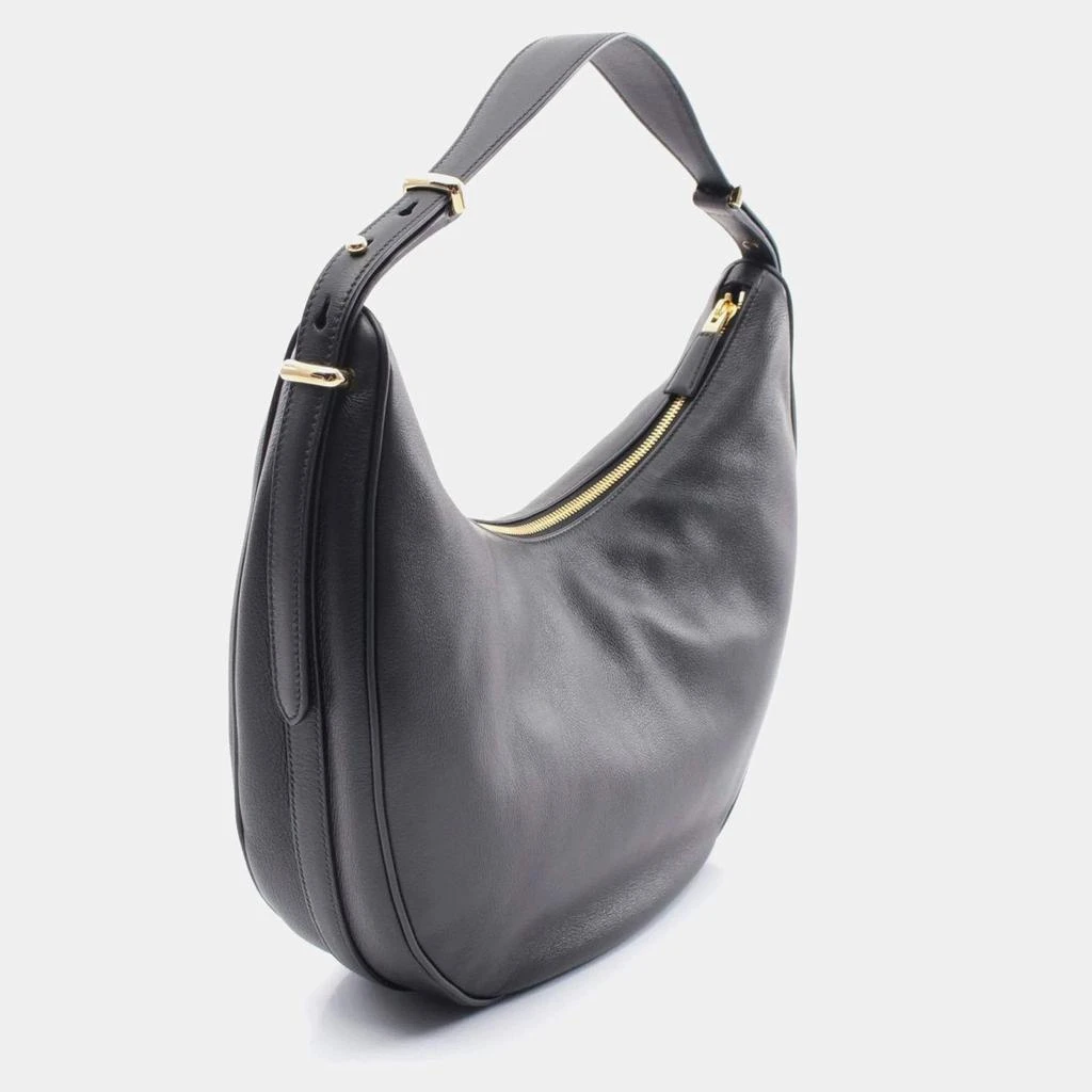 Prada Prada Black Leather Hobo Bag 2