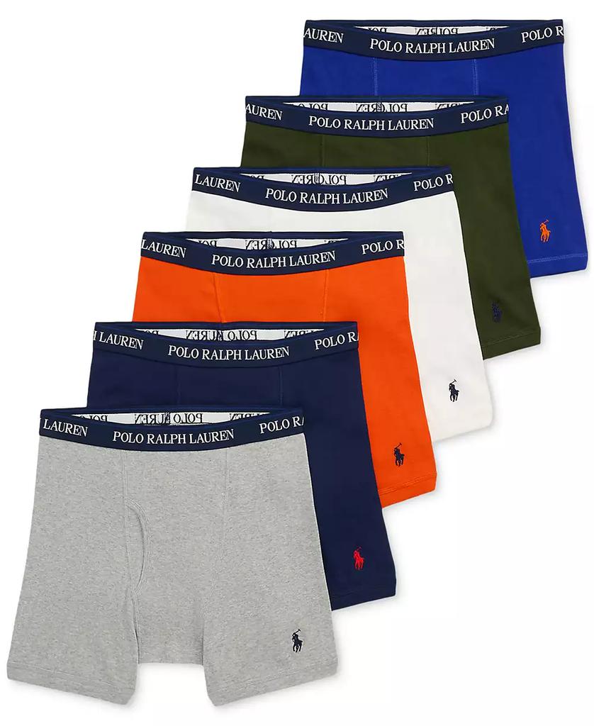Ralph Lauren Men's 6-Pk. Classic-Fit Boxer Briefs