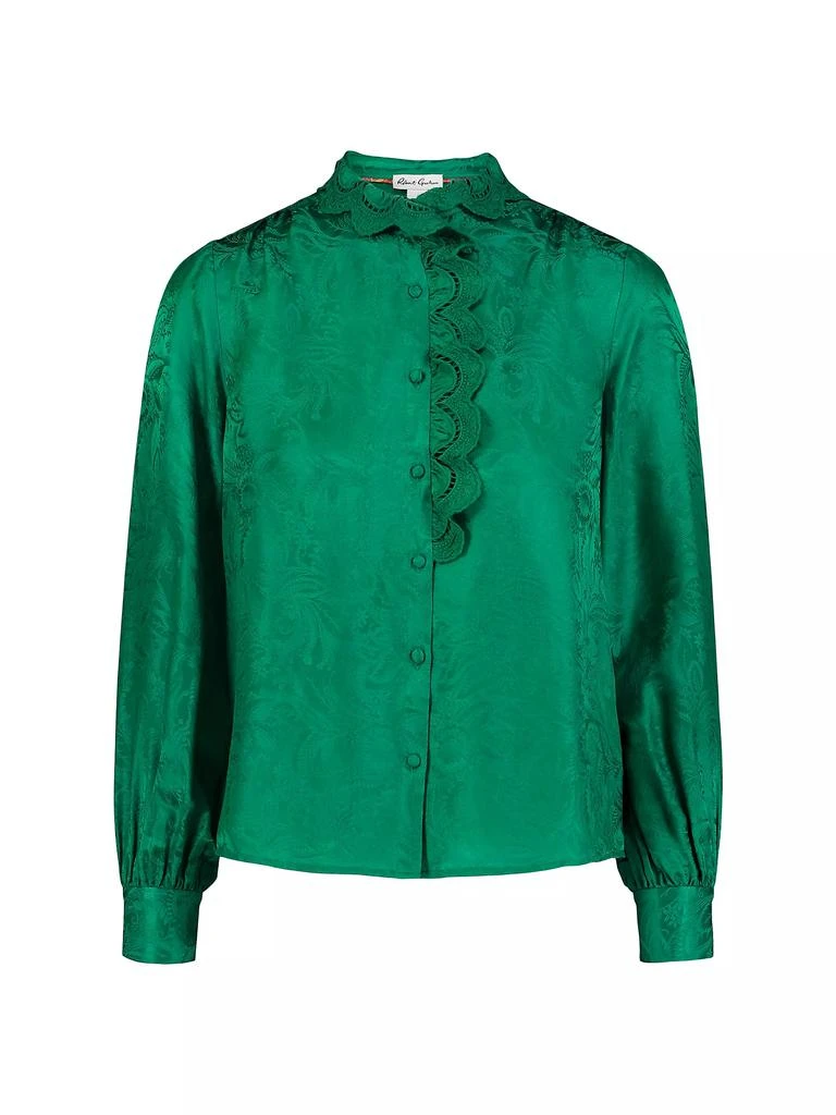 Robert Graham Brigitte Paisley Jacquard Long-Sleeve Shirt 1
