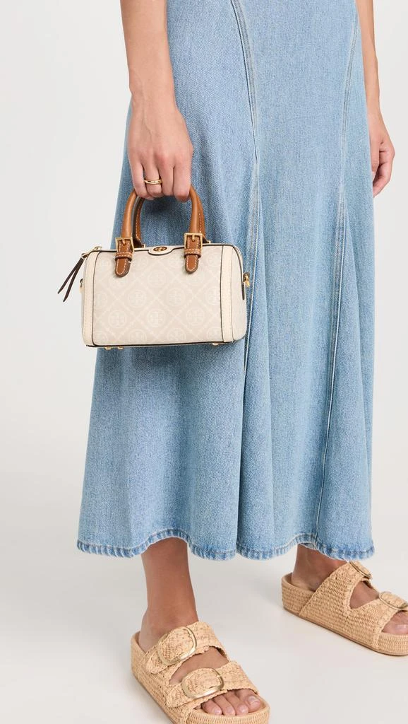 Tory Burch T Monogram Petite Barrel Bag 2