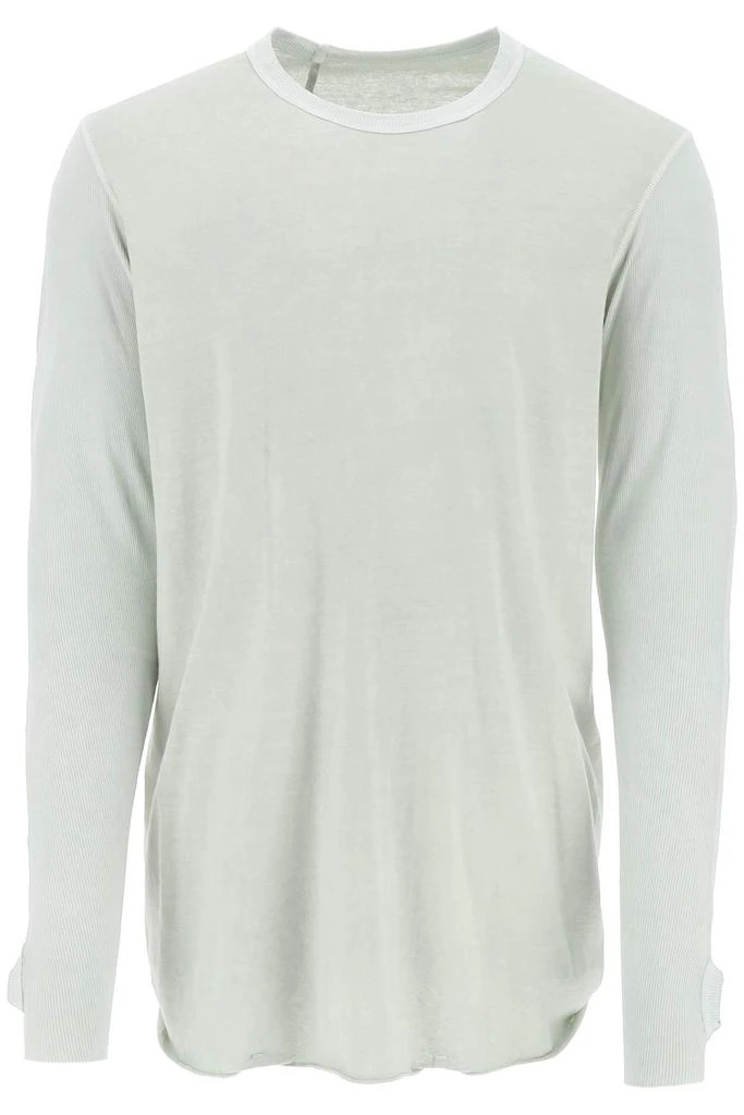 BORIS BIDJAN SABERI long-sleeved cotton t-shirt 1