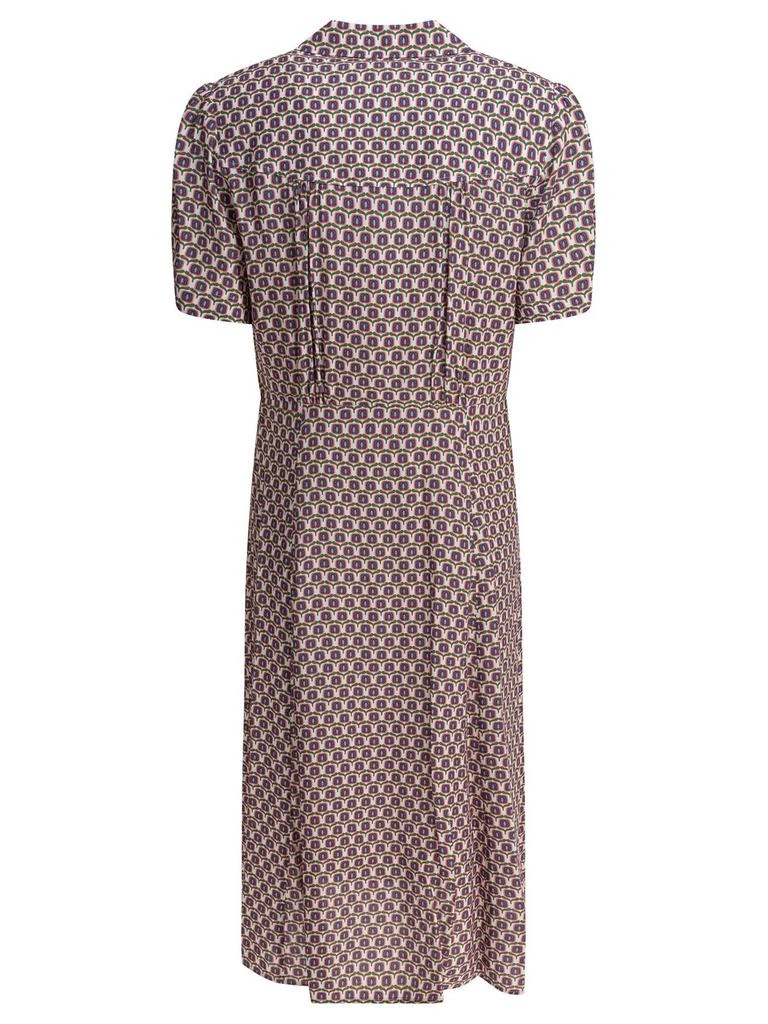 INES DE LA FRESSANGE Ines De La Fressange Patterned Shirt Dress 2