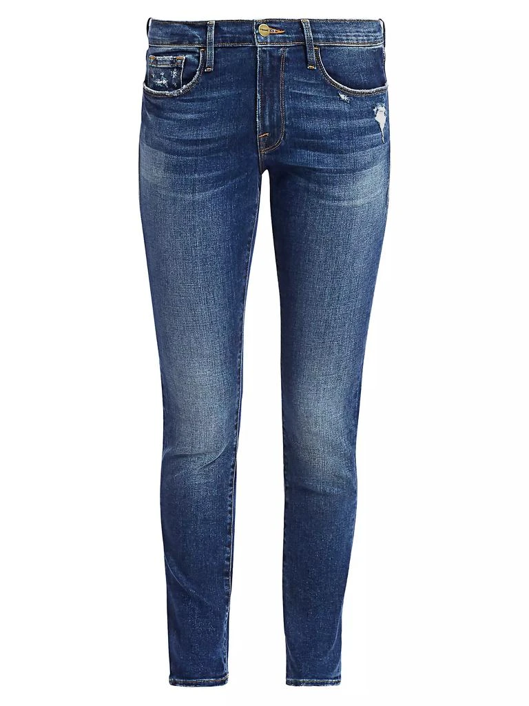 FRAME Le Garçon Mid-Rise Skinny Jeans 1