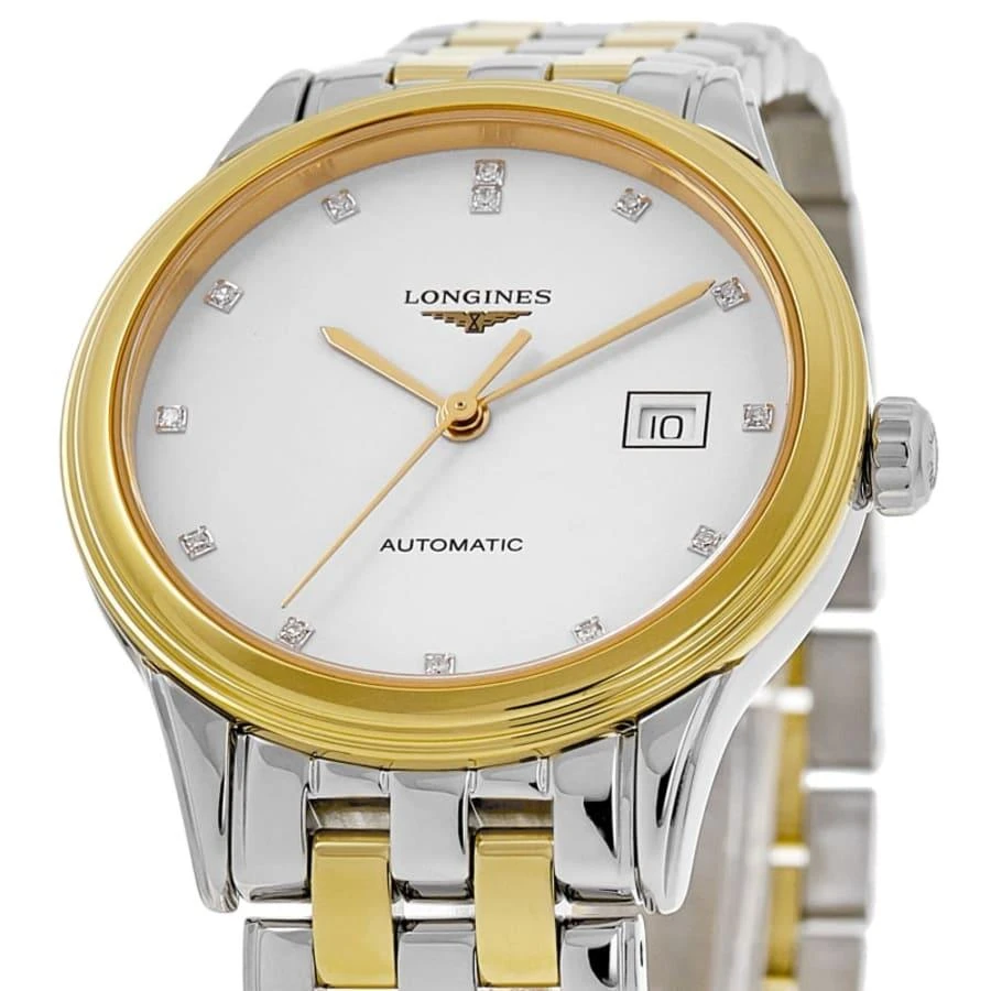Longines Flagship Automatic White Diamond Dial Two ToneWomen's Watch 2