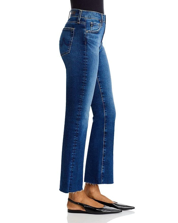 AG Farrah Mid Rise Bootcut Crop Jeans in Forgotten 4