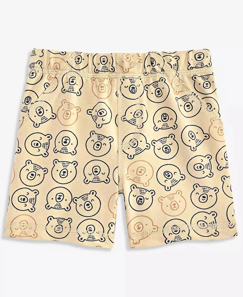 First Impressions Boys' Toddler 2T-4T Bear-Print Shorts, Macy's Exclusive
