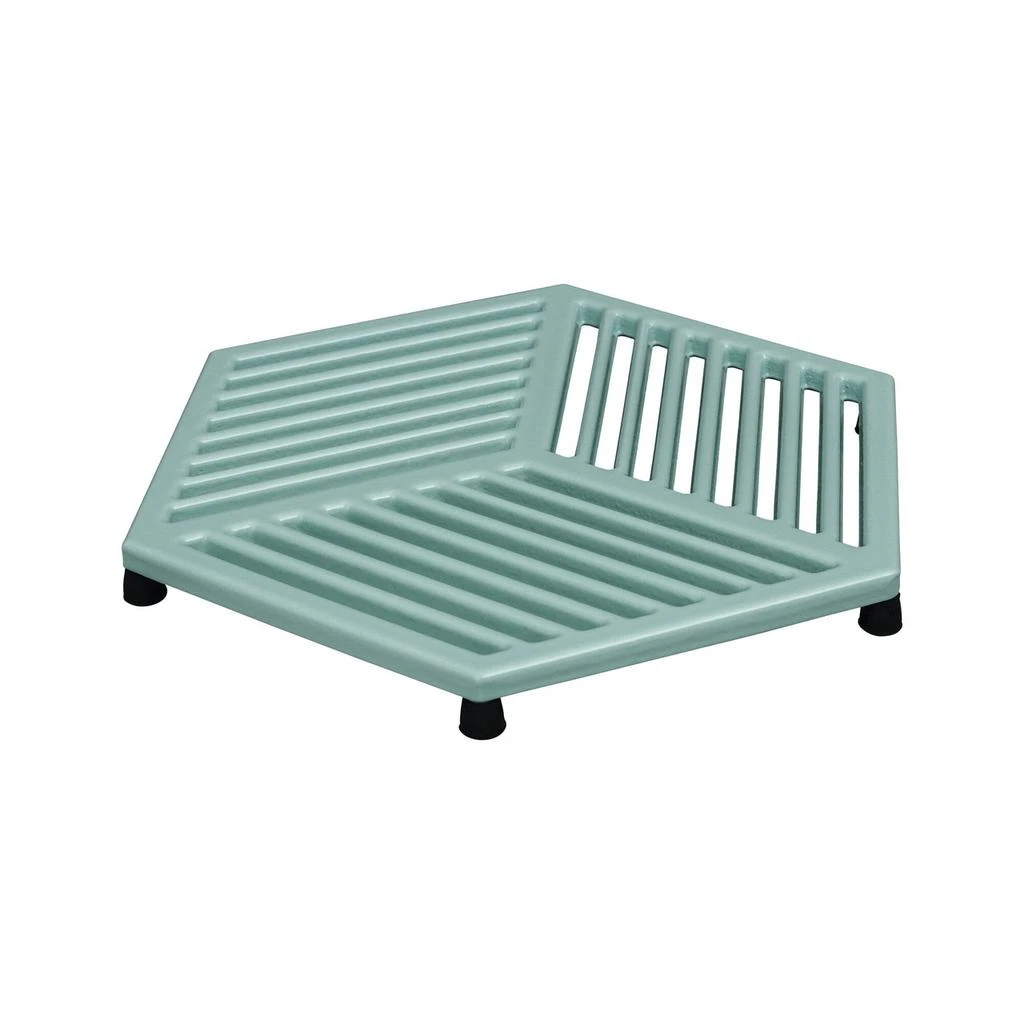DENBY Denby pavilion cast iron large trivet 1