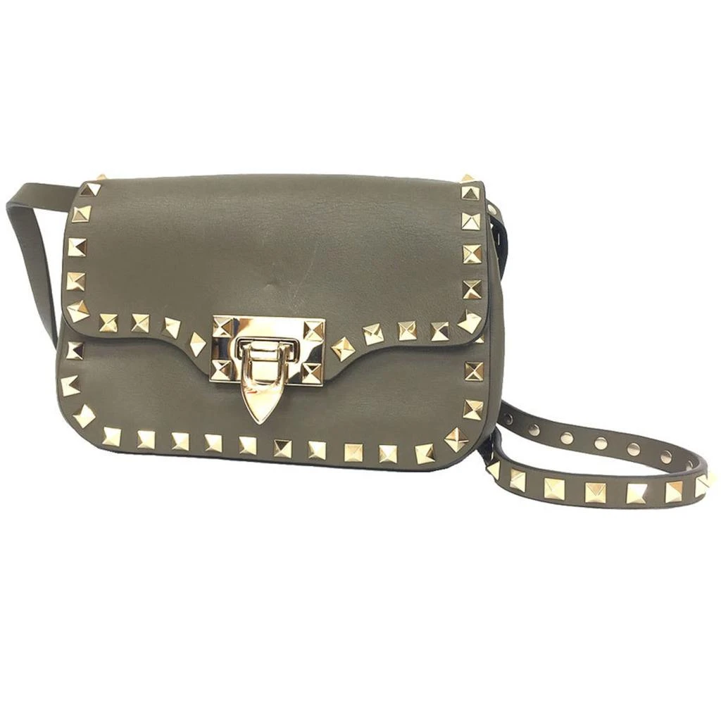 Valentino Leather Pochette Shoulder Bag (Pre-Owned)