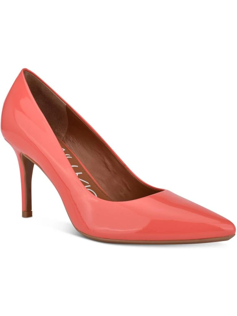Calvin Klein Gayle Womens Leather Pointed Toe Heels 1
