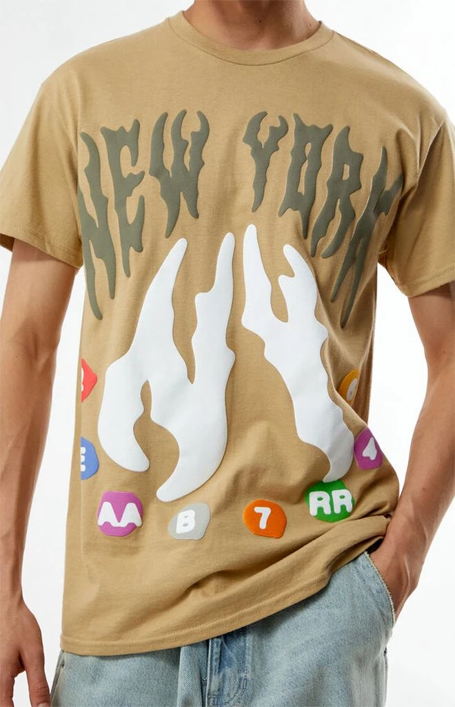 PacSun New York Puff Graphic T-Shirt 2