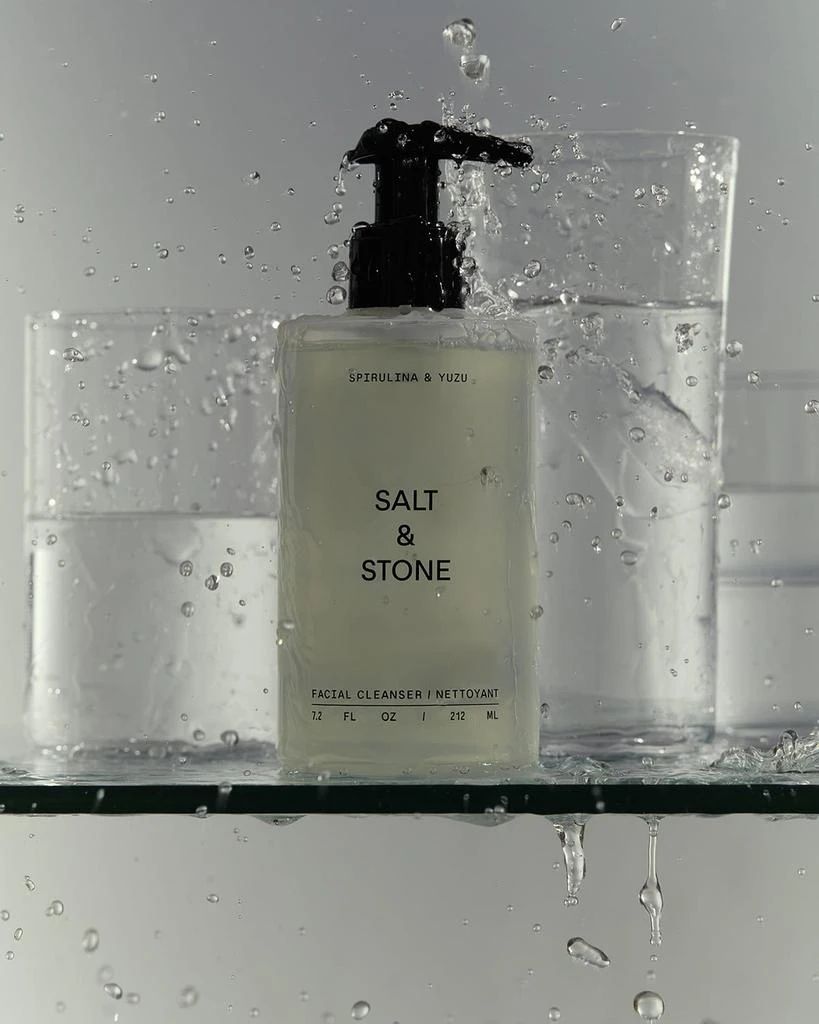 Salt & Stone Spirulina & Yuzu Facial Cleanser, 7.2 oz. 5