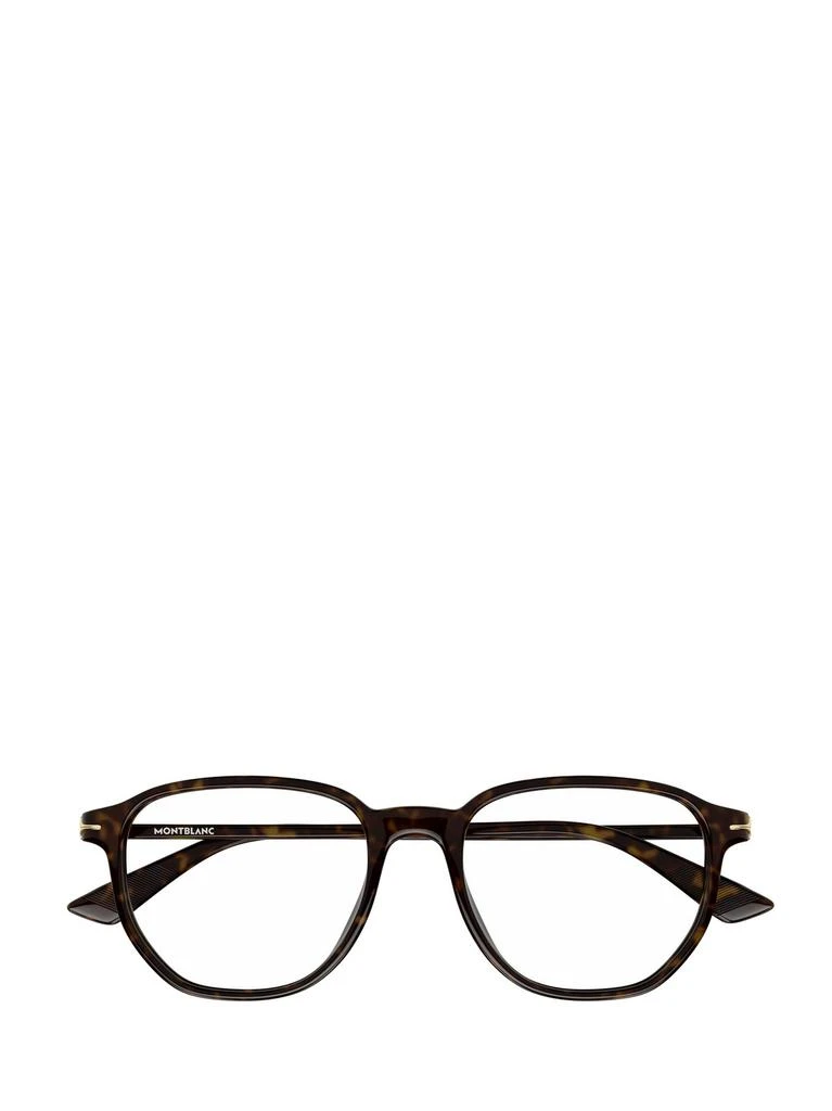 Montblanc Eyewear Montblanc Eyewear Round Frame Glasses 1