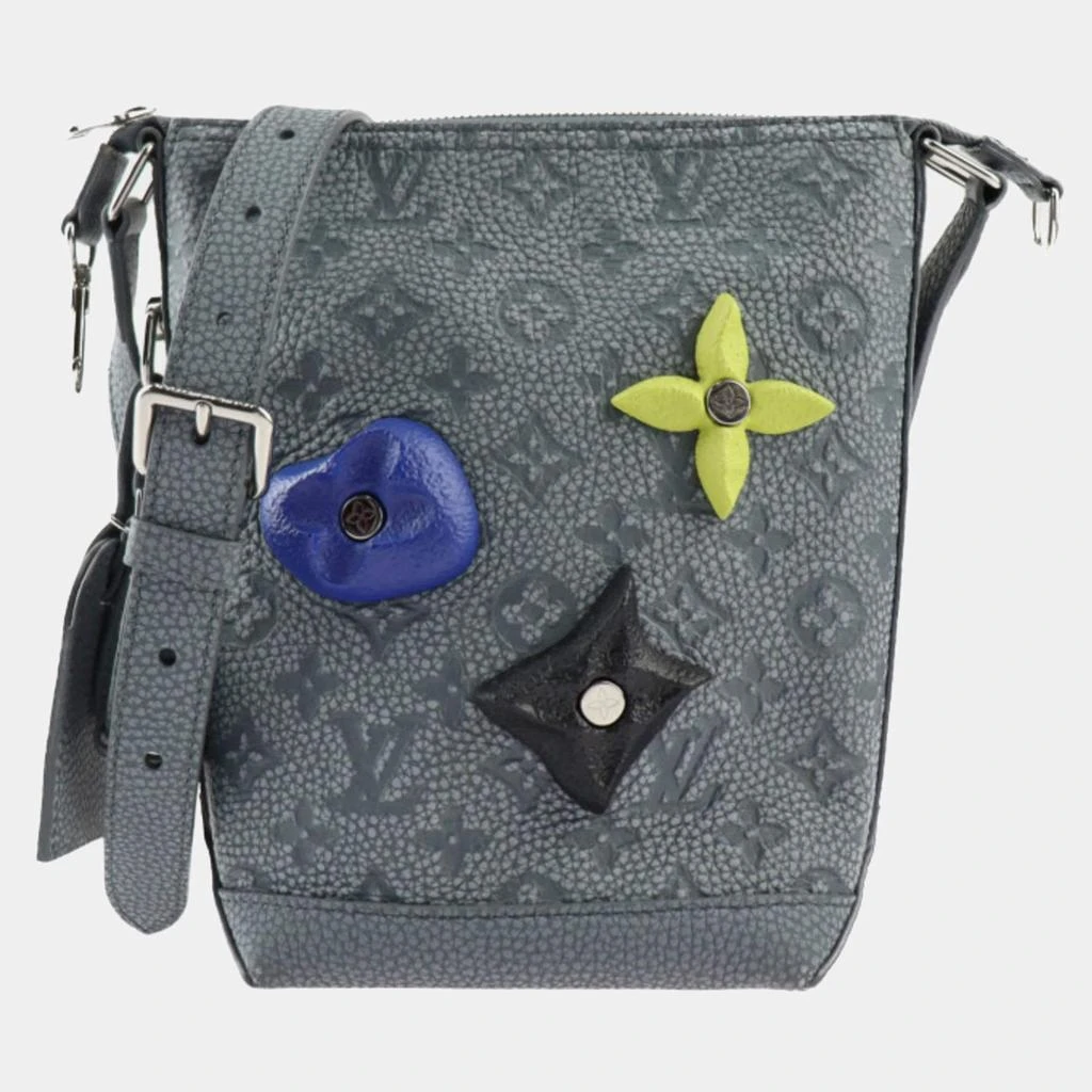 Louis Vuitton Louis Vuitton Grey Taurillon Monogram Cruiser PM Hobo 1