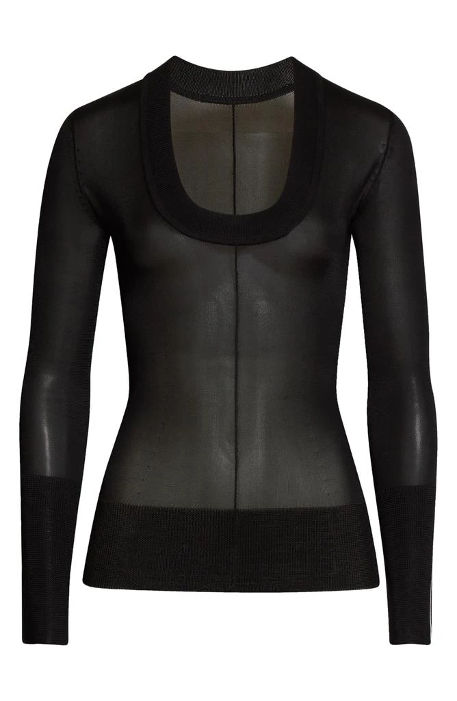 Peter Do Night Tattoo Scoop Neck Sweater 5