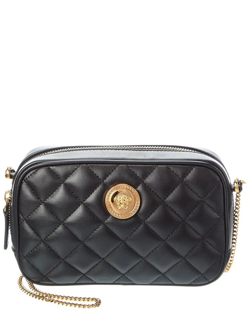 Versace Medusa Quilted Leather Shoulder Bag 1