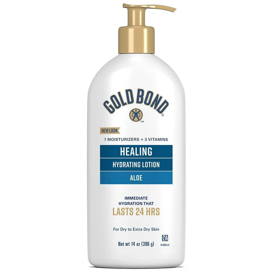 Gold Bond Healing Hydrating Lotion, With Aloe, 24 Hour Hydration Fresh Clean 1