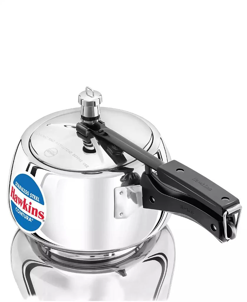Hawkins 3 Liter Stainless Steel Contura Induction Compatible Pressure Cooker 3