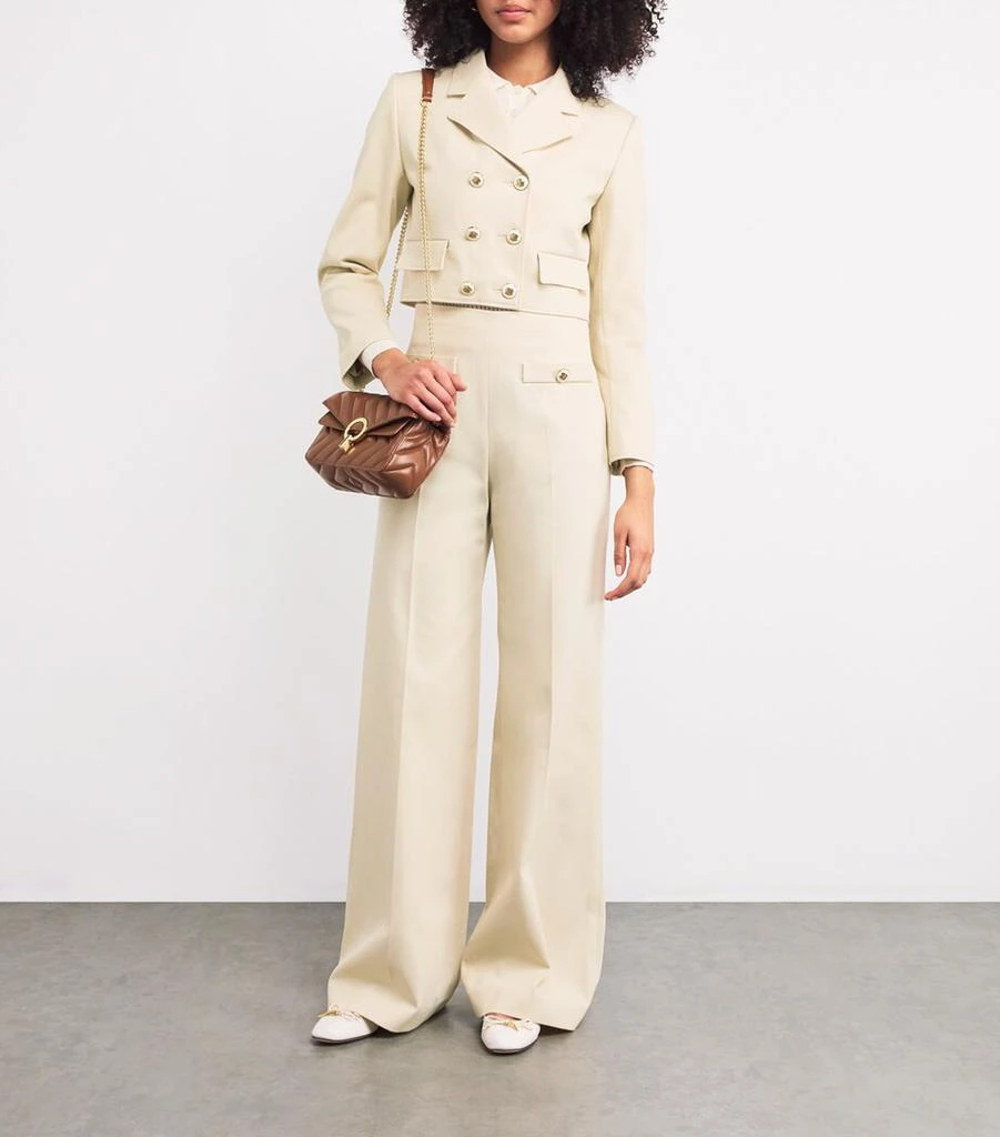Sandro Paris Virgin Wool-Blend Alessandrie Blazer 2